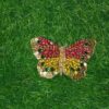 3d Kundhan Centre Hair Clip (Medium) - Image 2